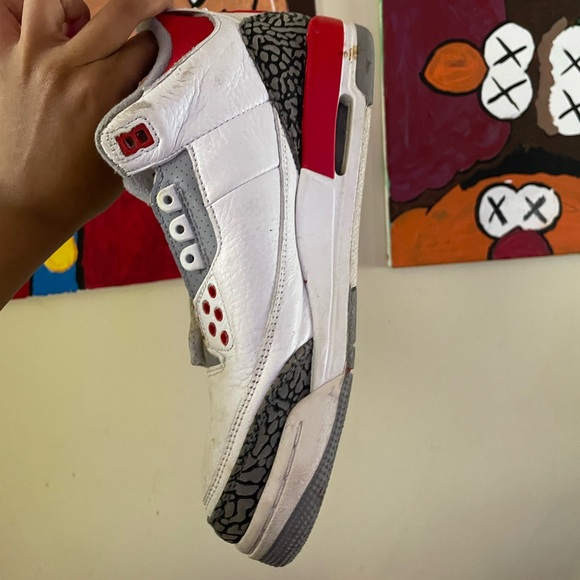 jordan 3’s women size 7/ men size 5 - Picture 5 of 8